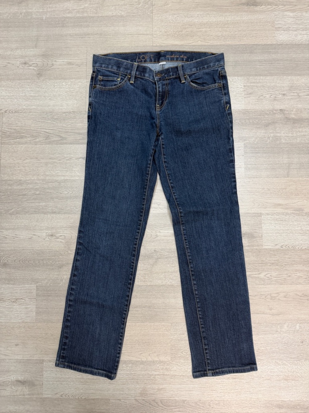 LOFT Modern Slim Women’s Jeans Blue Sz 27!